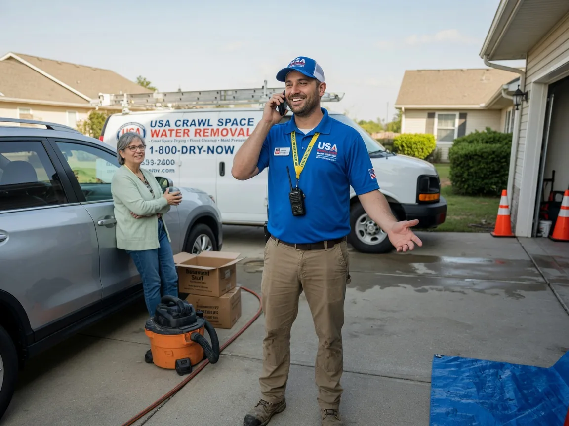 Crawl Space Water Removal Sheridan, TX FAQs